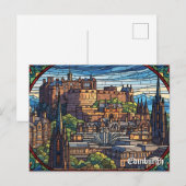 Carte Postale Edinburgh Castle Scotland Travel (Devant / Derrière)