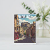 Carte Postale Edinburgh Castle Scotland Travel (Debout devant)