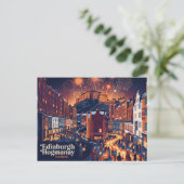 Carte Postale Edinburgh Hogmanay Écosse (Debout devant)