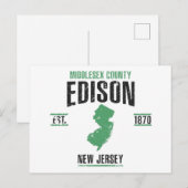 Carte Postale Edison (Devant / Derrière)