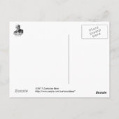 Carte postale Edison (Dos)