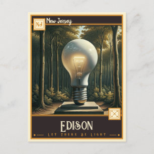 Carte Postale Edison, New Jersey   VINTAGE