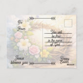 Carte Postale Editable Crown of Thorns Easter Postcard (Dos)