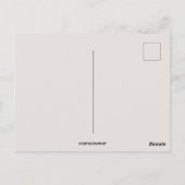 Carte Postale Editable Vintage Cherub Peeking Valentine (Dos)