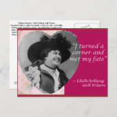 Carte Postale Edith Bolling Galt - Sort (Devant / Derrière)