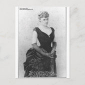 Carte Postale Edith Wharton "Élargir la lumière" Devis Cadeaux e (Devant)