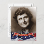 Carte Postale Edith Wilson, Première Dame des Etats-Unis (Devant / Derrière)