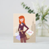 Carte Postale Edition Designers : Magasin (Debout devant)