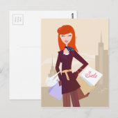 Carte Postale Edition Designers : Magasin (Devant / Derrière)