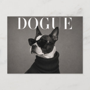 Carte Postale Éditorial de luxe sur le Boston Terrier