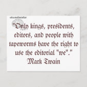 Carte Postale Editorial "nous" (Devant)