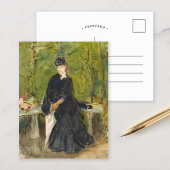 Carte Postale Edma assise dans un parc | Berthe Morisot