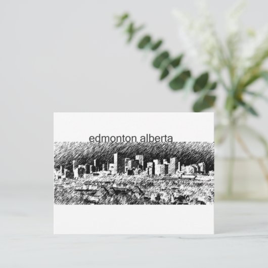 Carte Postale Edmonton Alberta (Debout devant)