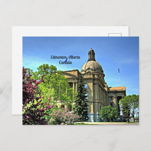Carte Postale Edmonton (Alberta) - Canada (Devant / Derrière)