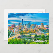Carte Postale Edmonton (Alberta), Canada (Devant / Derrière)