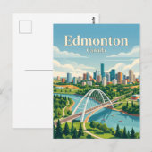 Carte Postale Edmonton, Canada (Devant / Derrière)