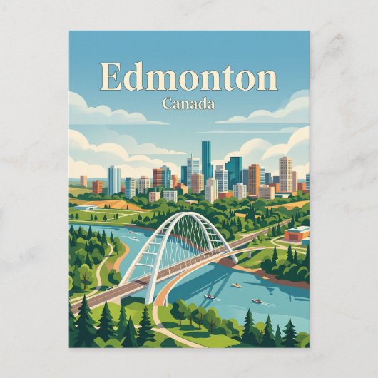 Carte Postale Edmonton, Canada (Devant)