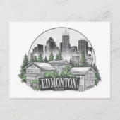 Carte Postale Edmonton City Canada (Devant)