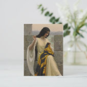 Carte Postale Edmund Blair Leighton La Couturière (Debout devant)
