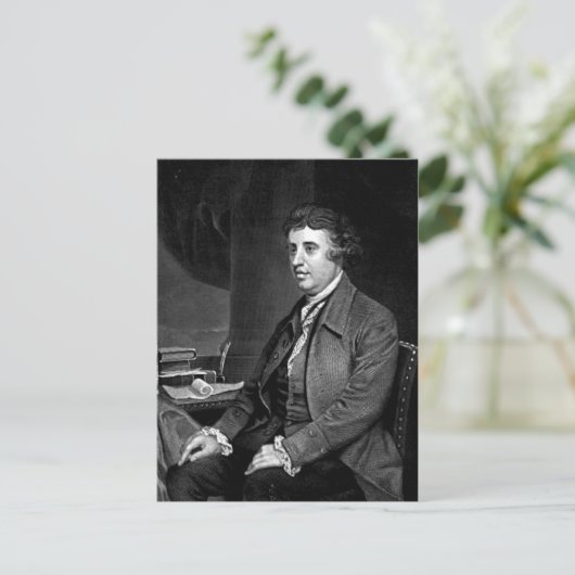 Carte Postale Edmund Burke (Debout devant)