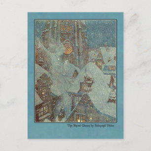 Carte Postale Edmund Dulac Illustration de la reine des neiges