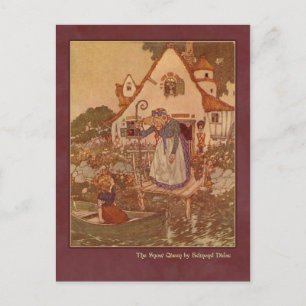 Carte Postale Edmund Dulac Illustration de la reine des neiges