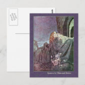 Carte Postale Edmund Dulac Illustre Edgar Allan Poe (Devant / Derrière)