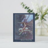 Carte Postale Edmund Dulac Illustre Edgar Allan Poe (Debout devant)