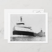 Carte Postale Edmund Fitzgerald (Devant / Derrière)