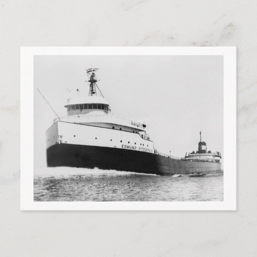 Carte Postale Edmund Fitzgerald (Devant)