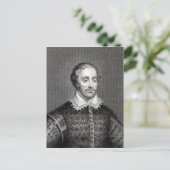 Carte Postale Edmund Spenser, gravée par Burnet Reading (Debout devant)