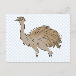 Carte Postale Edna Emu