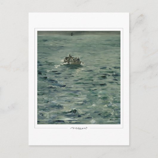 Carte Postale Édouard Manet #12 - Beaux Arts (Devant)