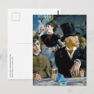 Carte Postale Edouard Manet - Au Café