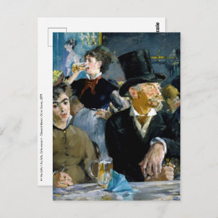 Carte Postale Edouard Manet - Au Café