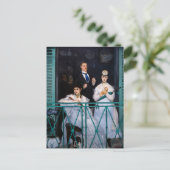 Carte Postale Edouard Manet - Balcon / Le Balcon (Debout devant)
