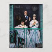 Carte Postale Edouard Manet - Balcon / Le Balcon (Devant)