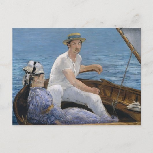 Carte Postale Edouard Manet - Bateau (Devant)