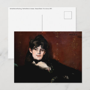 Carte Postale Edouard Manet - Berthe Morisot Allongée