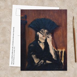 Carte Postale Edouard Manet - Berthe Morisot avec un éventail Ca