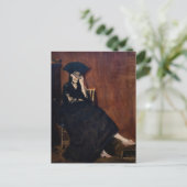 Carte Postale Edouard Manet - Berthe Morisot avec ventilateur (Debout devant)
