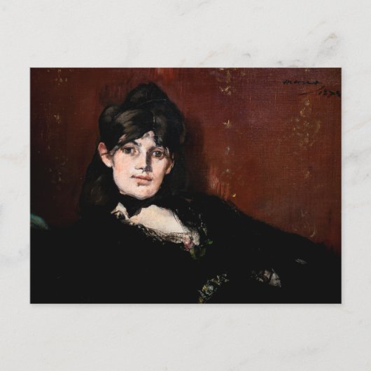 Carte Postale Edouard Manet - Berthe Morisot se rétracte (Devant)