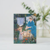 Carte Postale Edouard Manet - Blanchisserie (Debout devant)