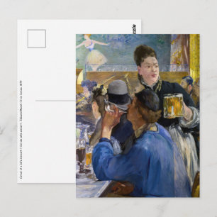 Carte Postale Edouard Manet - Coin de café-concert