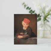 Carte Postale Edouard Manet - Garçon aux cerises (Debout devant)