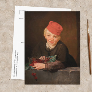 Carte Postale Edouard Manet - Garçon aux cerises
