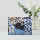 Carte Postale Edouard Manet - Grand Canal, Venise (Debout devant)