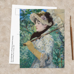 Carte Postale Edouard Manet - Jeanne / Printemps