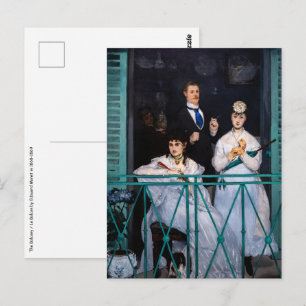 Carte Postale Edouard Manet - Le Balcon / The Balcony