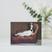 Carte Postale Edouard Manet - Le barque de Dante (Debout devant)